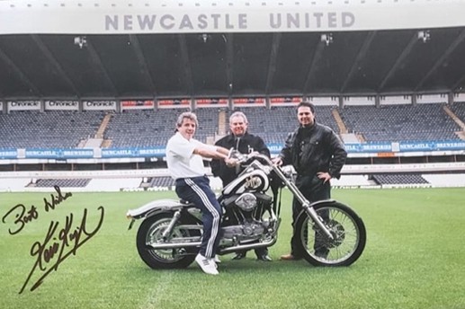 Football legend Kevin Keegan’s unique Harley-Davidson to be auctioned